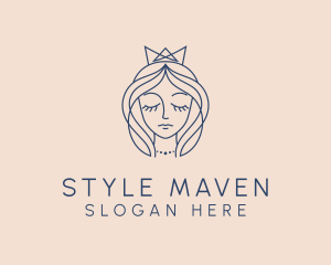 Beauty Woman Face logo design