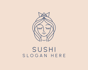 Beauty Woman Face logo design