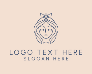 Woman - Beauty Woman Face logo design