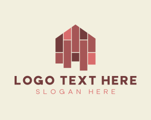 Repairman - House Tiles Flooring logo design