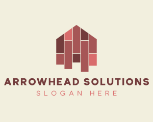 House Tiles Flooring  logo design