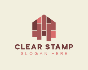 House Tiles Flooring  logo design