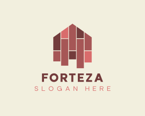 House Tiles Flooring  logo design