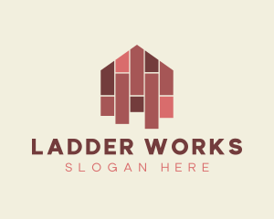 House Tiles Flooring  logo design