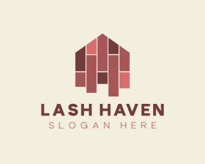 House Tiles Flooring  logo design