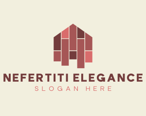 House Tiles Flooring  logo design