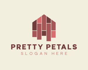 House Tiles Flooring  logo design