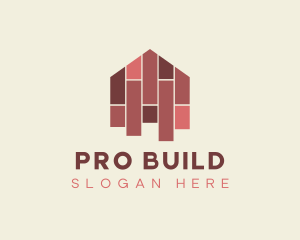 House Tiles Flooring  logo design