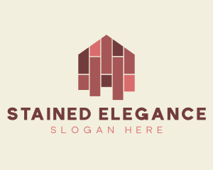 House Tiles Flooring  logo design