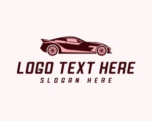 Sports Car Auto Driving Logo