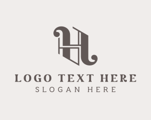 Classic - Classic Stylish Boutique Letter H logo design