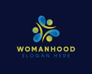 Humanitarian - Social Organization People logo design