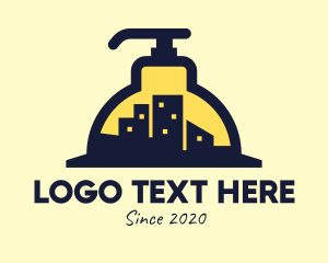 City - City Building Sanitizer logo design