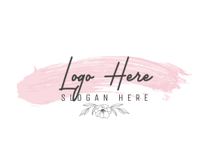 Luxe - Watercolor Elegant Floral logo design