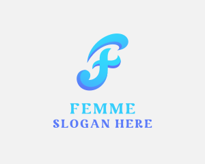 Generic Boutique Letter F logo design