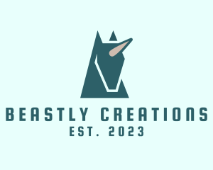 Creature - Mythical Unicorn Creature logo design