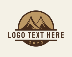 Scenery - Mountain Hills Peak logo design