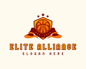 League - Basketball League Tournament logo design