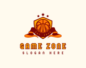 Basketball League Tournament logo design