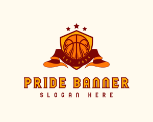 Basketball League Tournament logo design