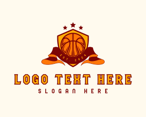 Team - Basketball League Tournament logo design