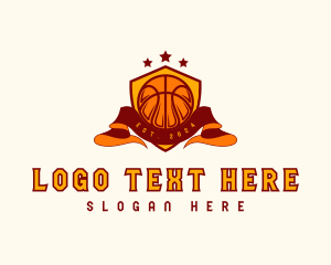 League - Basketball League Tournament logo design