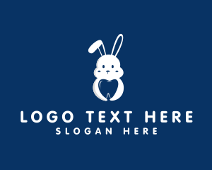 Rabbit - Bunny Rabbit Dental logo design