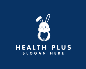 Bunny Rabbit Dental  logo design