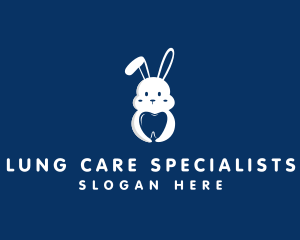 Bunny Rabbit Dental  logo design