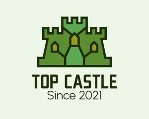 Medieval Castle Structure logo design