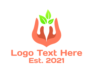 Leaf - Fruity Charity  Organization logo design