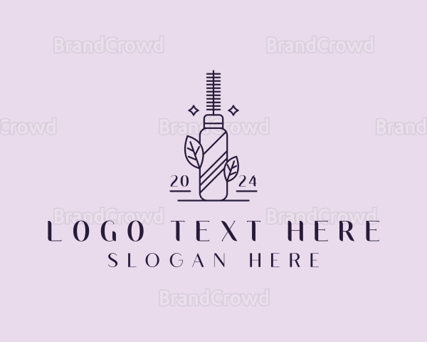 Beauty Cosmetics Mascara Logo