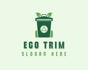 Eco Garbage Sanitation logo design