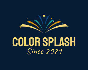 Colorful Fireworks Celebration logo design