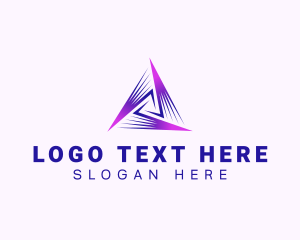 Landmark - Professional Enterprise Triangle logo design