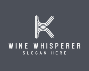 Sommelier - Striped Pub Bistro logo design