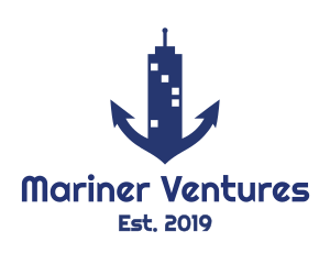 Mariner - Blue Anchor Building logo design