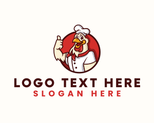 Animal - Chicken Chef Restaurant logo design