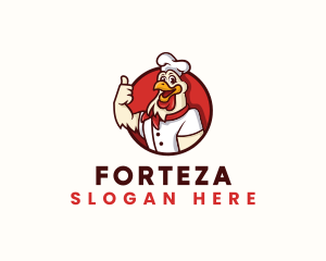 Chicken Chef Restaurant logo design