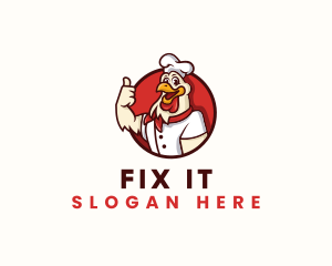 Chicken Chef Restaurant logo design