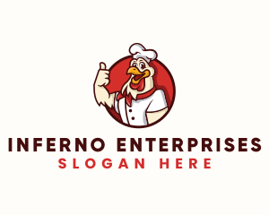 Chicken Chef Restaurant logo design