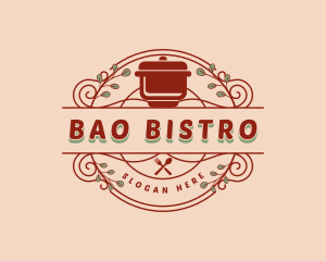 Kitchenware Pot Bistro logo design