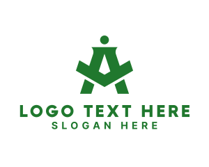 Financial - Generic Advisory Letter A logo design