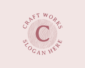 Feminine Organic Craft Boutique logo design