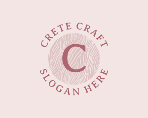 Feminine Organic Craft Boutique logo design