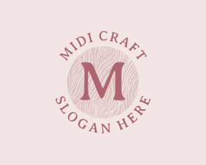 Feminine Organic Craft Boutique logo design