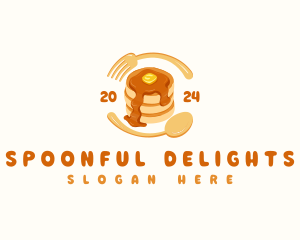 Sweet Pancake Diner logo design