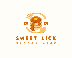 Sweet Pancake Diner logo design