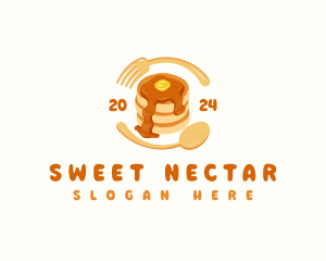 Sweet Pancake Diner logo design