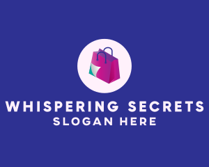 Isometric Shopping Bag logo design